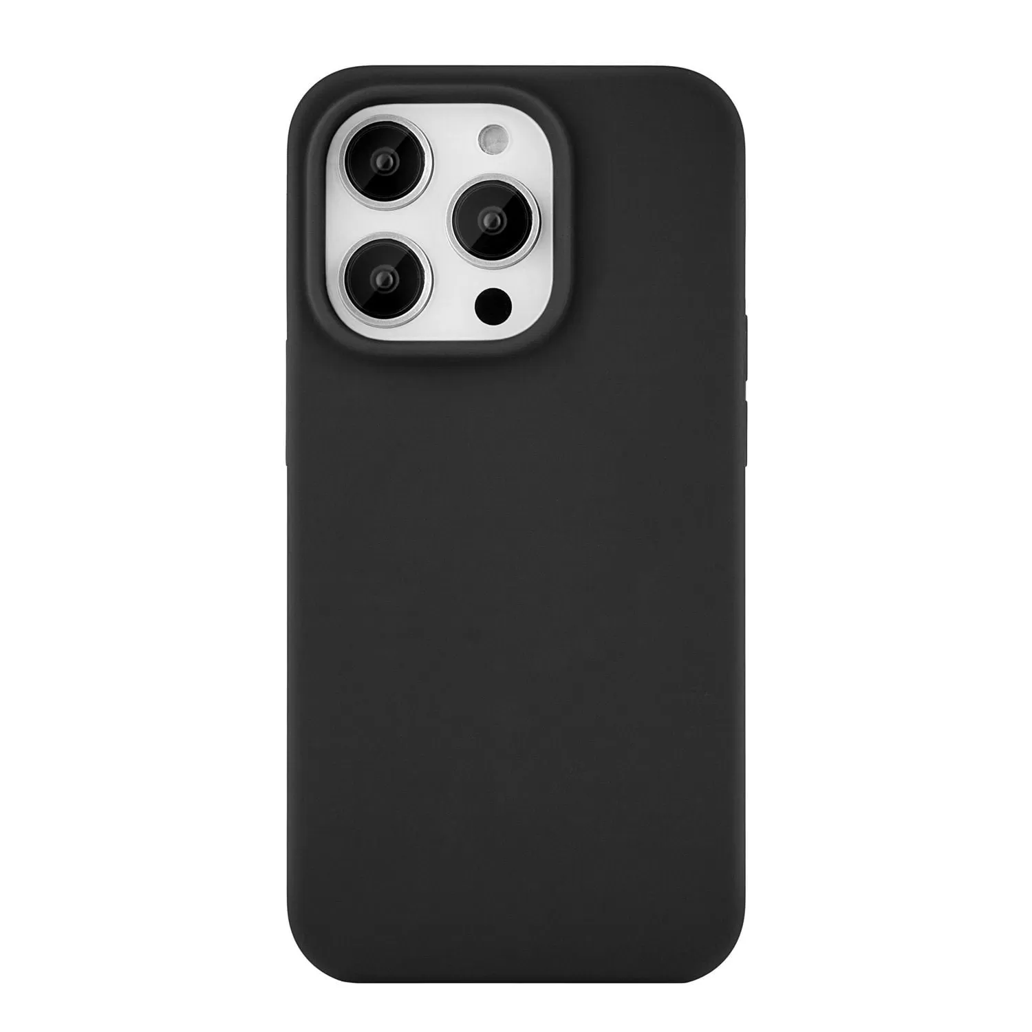Чехол силиконовый MagSafe uBear iPhone 14 Pro, черный