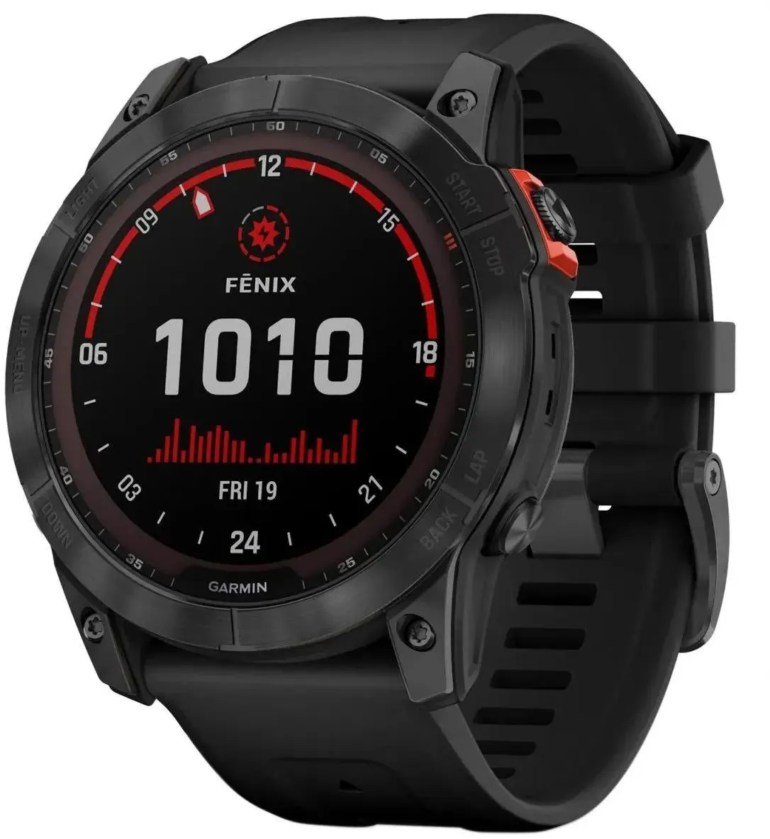 Умные часы Garmin Fenix 7X Solar, серый (010-02541-01)