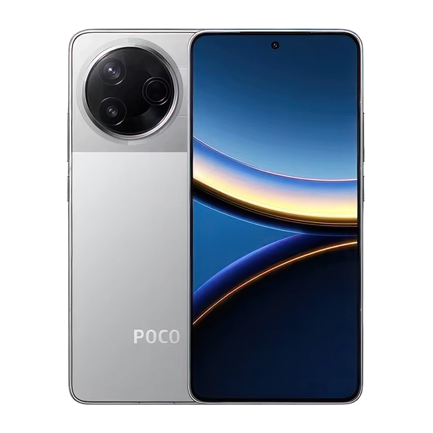 Смартфон Xiaomi POCO F7 Pro 12/256 ГБ, серебристый